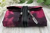 Reversible Cotton Lined Tarot Wrap/ Galaxy Tarot Wrap / Tarot Supplies / Tarot Deck Storage / Tarot Cloth / Tarot Supplies / Altar