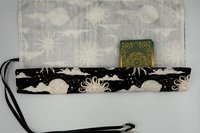 Reversible Silk Lined Tarot Wrap/ Sun Tarot Wrap / Tarot Supplies / Tarot Deck Storage / Tarot Cloth / Tarot Supplies / Altar
