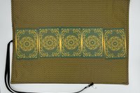 Reversible Silk Tarot Wrap/ Tarot Wrap / Tarot Supplies / Tarot Deck Storage / Tarot Cloth / Tarot Supplies / Altar