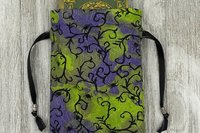 Spider Tarot Bag/ Custom Tarot Pouch/ Keepsake Bag / Drawstring Bag / Oracle Bag / Crystal Bag / Tarot Pouch / Cosmetic Bag