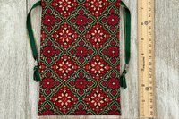 Mandala Tarot Bag/ Custom Tarot Pouch/ Keepsake Bag / Drawstring Bag / Oracle Bag / Crystal Bag / Tarot Pouch / Cosmetic Bag