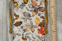 Leaves Tarot Bag/ Custom Tarot bag/ Keepsake Bag / Drawstring Bag / Oracle Bag / Crystal Bag / Gift Bag / Tarot Pouch / Cosmetic Bag