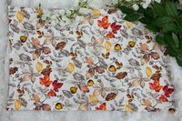Leaves Altar Cloth, Tarot Cloth, Altar Decor, Double Sided Altar Cloth, Wall Hanging, Dice Mat, Centerpiece