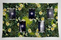 Van Gogh Altar Cloth, Tarot Cloth, Altar Decor, Double Sided Altar Cloth, Wall Hanging, Dice Mat, Centerpiece