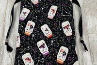 Constellations Tarot Bag/ Custom Tarot Pouch/ Keepsake Bag / Drawstring Bag / Oracle Bag / Crystal Bag / Tarot Pouch / Cosmetic Bag