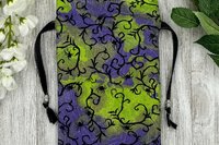 Spider Tarot Bag/ Custom Tarot Pouch/ Keepsake Bag / Drawstring Bag / Oracle Bag / Crystal Bag / Tarot Pouch / Cosmetic Bag