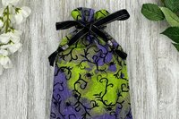 Spider Tarot Bag/ Custom Tarot Pouch/ Keepsake Bag / Drawstring Bag / Oracle Bag / Crystal Bag / Tarot Pouch / Cosmetic Bag