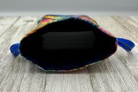 Colorful Tarot Bag/ Custom Tarot Pouch/ Keepsake Bag / Drawstring Bag / Oracle Bag / Crystal Bag / Tarot Pouch / Cosmetic Bag