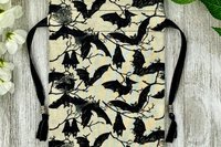 Bats Tarot Bag/ Custom Tarot Pouch/ Keepsake Bag / Drawstring Bag / Oracle Bag / Crystal Bag / Tarot Pouch / Cosmetic Bag