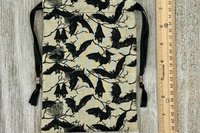 Bats Tarot Bag/ Custom Tarot Pouch/ Keepsake Bag / Drawstring Bag / Oracle Bag / Crystal Bag / Tarot Pouch / Cosmetic Bag