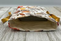 Leaves Tarot Bag/ Custom Tarot bag/ Keepsake Bag / Drawstring Bag / Oracle Bag / Crystal Bag / Gift Bag / Tarot Pouch / Cosmetic Bag
