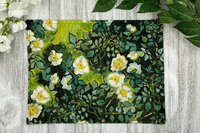 MINI Altar Cloth - Van Gogh, Traveling Altar Cloth, Portable Altar Cloth, Small Spaces Altar, Home Office Altar
