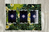 MINI Altar Cloth - Van Gogh, Traveling Altar Cloth, Portable Altar Cloth, Small Spaces Altar, Home Office Altar