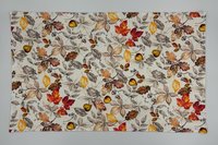 Leaves Altar Cloth, Tarot Cloth, Altar Decor, Double Sided Altar Cloth, Wall Hanging, Dice Mat, Centerpiece
