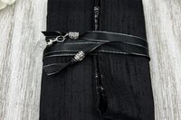 Reversible Silk Lined Tarot Wrap/ Pentacle Wrap / Tarot Supplies / Tarot Deck Storage / Tarot Cloth / Tarot Supplies / Altar