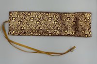 Reversible Silk Lined Tarot Wrap/ Leaves Tarot Wrap / Tarot Supplies / Tarot Deck Storage / Tarot Cloth / Tarot Supplies / Altar