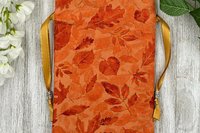 Leaves Tarot Bag/ Custom Tarot Pouch/ Keepsake Bag / Drawstring Bag / Oracle Bag / Crystal Bag / Tarot Pouch / Cosmetic Bag