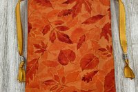 Leaves Tarot Bag/ Custom Tarot Pouch/ Keepsake Bag / Drawstring Bag / Oracle Bag / Crystal Bag / Tarot Pouch / Cosmetic Bag