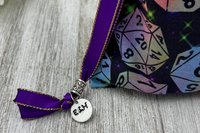 Dice Tarot Bag/ Custom Tarot Pouch/ Keepsake Bag / Drawstring Bag / Oracle Bag / Crystal Bag / Tarot Pouch / Cosmetic Bag