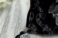 Witchy Skull Tarot Bag/ Custom Tarot Pouch/ Keepsake Bag / Drawstring Bag / Oracle Bag / Crystal Bag / Tarot Pouch / Cosmetic Bag