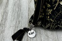 Plants Tarot Bag/ Custom Tarot Bag/ Keepsake Bag / Drawstring Bag / Oracle Bag / Jewelry Bag / Crystal Bag / Gift Bag / Tarot Pouch