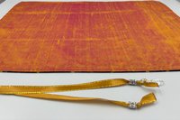 Reversible Silk Lined Tarot Wrap/ Moon Scene Tarot Wrap / Tarot Supplies / Tarot Deck Storage / Tarot Cloth / Tarot Supplies / Altar