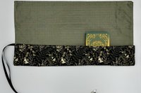 Reversible Silk Lined Tarot Wrap/ Plants Tarot Wrap / Tarot Supplies / Tarot Deck Storage / Tarot Cloth / Tarot Supplies / Altar