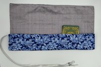 Reversible Silk Lined Tarot Wrap/ Leaves Tarot Wrap / Tarot Supplies / Tarot Deck Storage / Tarot Cloth / Tarot Supplies / Altar