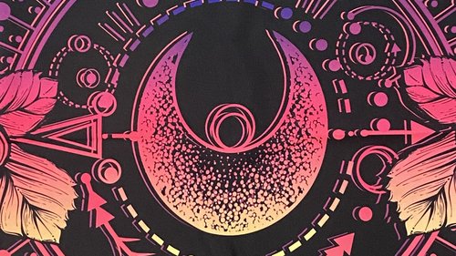 Moon Altar Cloth, Tarot Cloth, Altar Decor, Tapestry, Dice Mat, Centerpiece