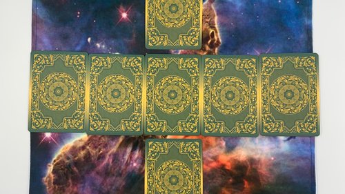 Magical Mountain Altar Cloth, Tarot Cloth, Altar Decor, Double Sided Altar Cloth, Wall Hanging, Dice Mat, Centerpiece