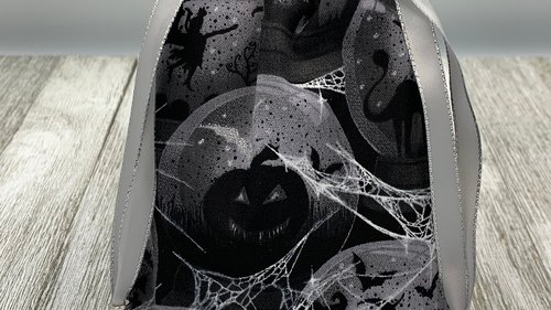 Witchy Crystal Ball Tarot Bag/ Custom Tarot Pouch/ Keepsake Bag / Drawstring Bag / Oracle Bag / Crystal Bag / Tarot Pouch / Cosmetic Bag