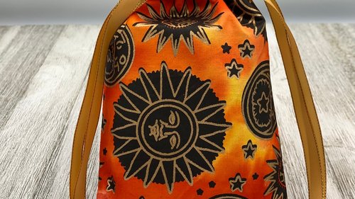 Sun Moon Stars Tarot Bag/ Custom Tarot Pouch/ Keepsake Bag / Drawstring Bag / Oracle Bag / Crystal Bag / Tarot Pouch / Cosmetic Bag