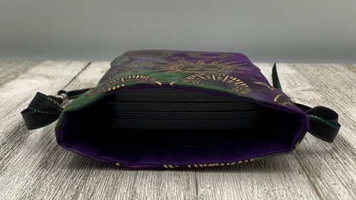 Stars Sun Moon Tarot Bag/ Custom Tarot Pouch/ Keepsake Bag / Drawstring Bag / Oracle Bag / Crystal Bag / Tarot Pouch / Cosmetic Bag