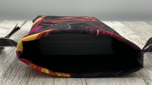 Colorful Tarot Bag/ Custom Tarot Pouch/ Keepsake Bag / Drawstring Bag / Oracle Bag / Crystal Bag / Tarot Pouch / Cosmetic Bag
