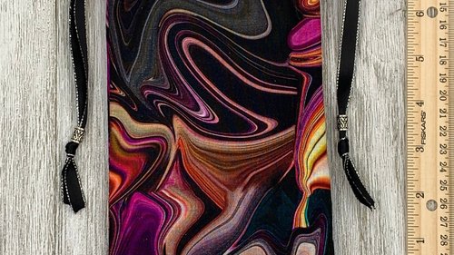 Colorful Tarot Bag/ Custom Tarot Pouch/ Keepsake Bag / Drawstring Bag / Oracle Bag / Crystal Bag / Tarot Pouch / Cosmetic Bag