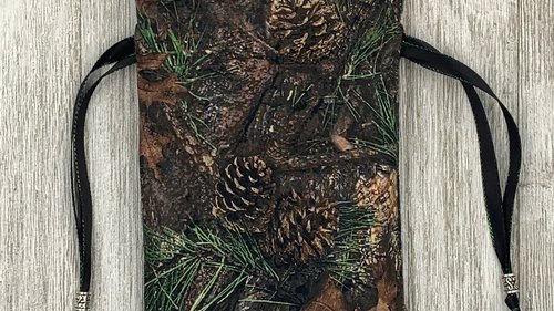 Woodland Tarot Bag/ Custom Tarot bag/ Keepsake Bag / Drawstring Bag / Oracle Bag / Crystal Bag / Gift Bag / Tarot Pouch / Cosmetic Bag