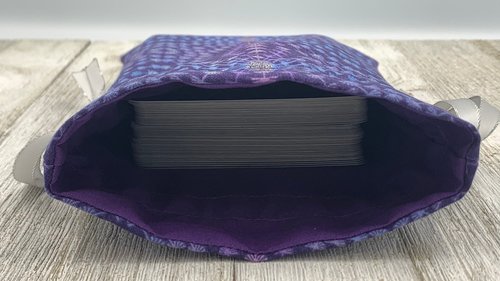 Pinwheel Tarot Bag/ Custom Tarot Pouch/ Keepsake Bag / Drawstring Bag / Oracle Bag / Crystal Bag / Tarot Pouch / Cosmetic Bag