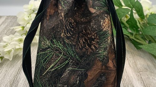 Woodland Tarot Bag/ Custom Tarot bag/ Keepsake Bag / Drawstring Bag / Oracle Bag / Crystal Bag / Gift Bag / Tarot Pouch / Cosmetic Bag