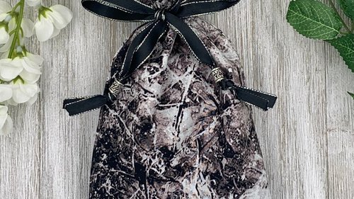 Marble Tarot Bag/ Custom Tarot Pouch/ Keepsake Bag / Drawstring Bag / Oracle Bag / Crystal Bag / Tarot Pouch / Cosmetic Bag