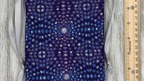 Pinwheel Tarot Bag/ Custom Tarot Pouch/ Keepsake Bag / Drawstring Bag / Oracle Bag / Crystal Bag / Tarot Pouch / Cosmetic Bag