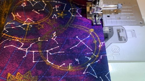 MINI Altar Cloth - Stars, Tarot Cloth, Traveling Altar Cloth, Portable Altar Cloth, Small Spaces Altar, Home Office Altar
