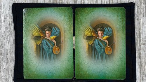 MINI Altar Cloth - Lunar Phase, Traveling Altar Cloth, Portable Altar Cloth, Small Spaces Altar, Home Office Altar