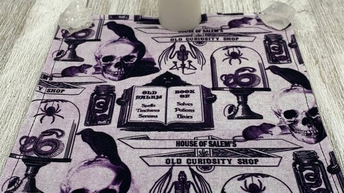 MINI Altar Cloth - Spells, Traveling Altar Cloth, Portable Altar Cloth, Small Spaces Altar, Home Office Altar