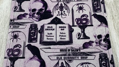 MINI Altar Cloth - Spells, Traveling Altar Cloth, Portable Altar Cloth, Small Spaces Altar, Home Office Altar