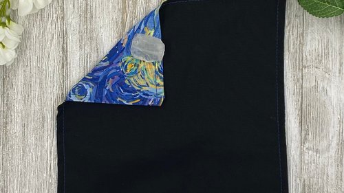 MINI Altar Cloth - Starry Night, Tarot Cloth, Traveling Altar Cloth, Portable Altar Cloth, Small Spaces Altar, Home Office Altar