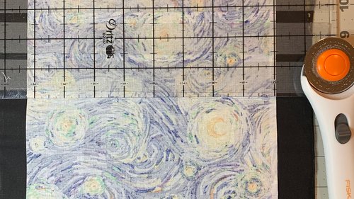 MINI Altar Cloth - Starry Night, Tarot Cloth, Traveling Altar Cloth, Portable Altar Cloth, Small Spaces Altar, Home Office Altar