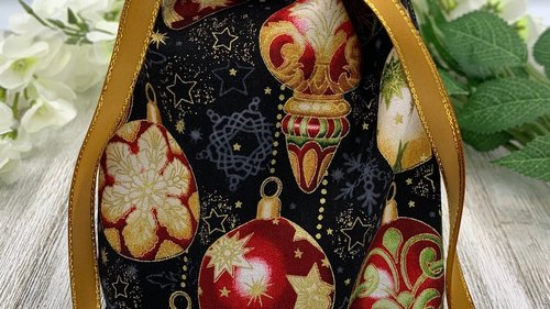 Ornament Tarot Bag/ Custom Tarot Pouch/ Keepsake Bag / Drawstring Bag / Oracle Bag / Crystal Bag / Tarot Pouch / Cosmetic Bag