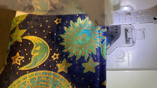 MINI Altar Cloth - Celestial, Tarot Cloth, Traveling Altar Cloth, Portable Altar Cloth, Small Spaces Altar, Home Office Altar