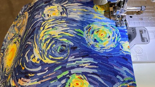 MINI Altar Cloth - Starry Night, Tarot Cloth, Traveling Altar Cloth, Portable Altar Cloth, Small Spaces Altar, Home Office Altar