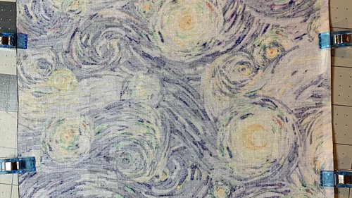 MINI Altar Cloth - Starry Night, Tarot Cloth, Traveling Altar Cloth, Portable Altar Cloth, Small Spaces Altar, Home Office Altar